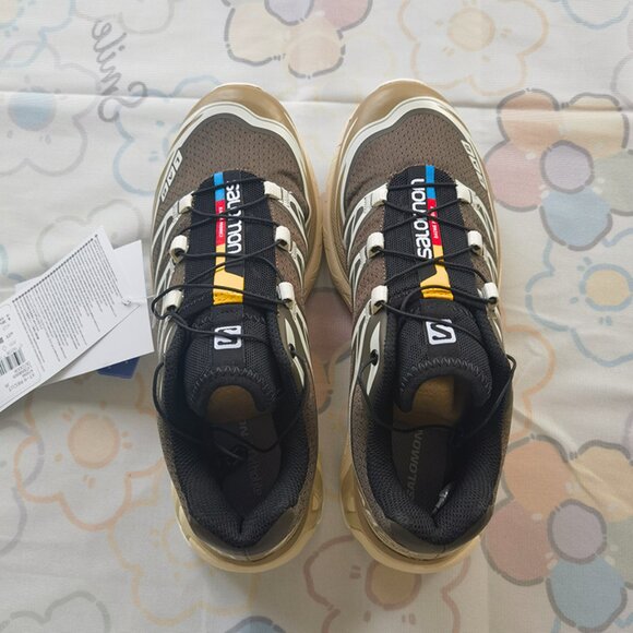 SALOMON Brown Outdoor Hiking Shoes - Picture 2 of 8